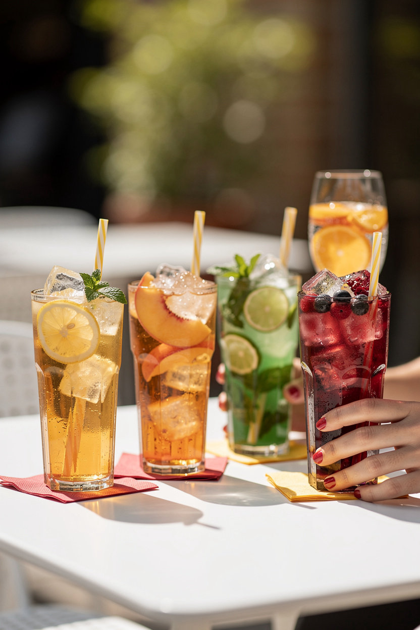 The ThickShake Factory refreshing ice tea beverages - cold drinks with natural ingredients for hot climates