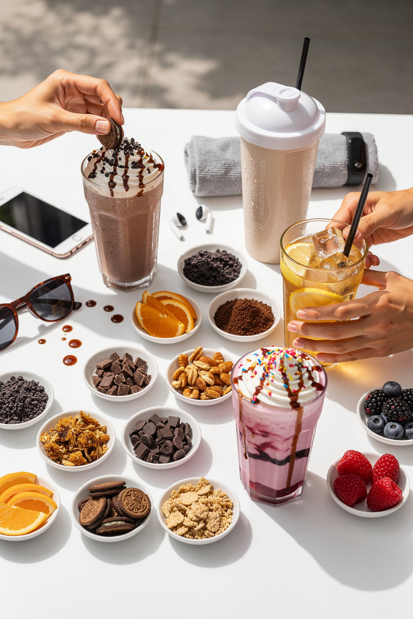 The ThickShake Factory specialty thick shakes and protein beverages with premium toppings and flavor variety